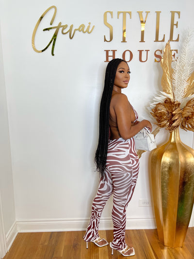 WILD THOUGHTS PANTS SET